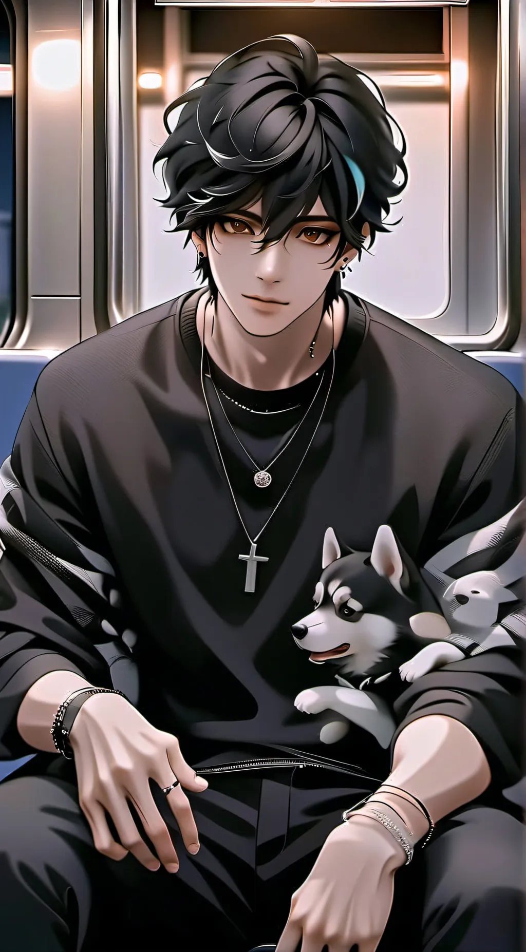 ai character: Enzo background