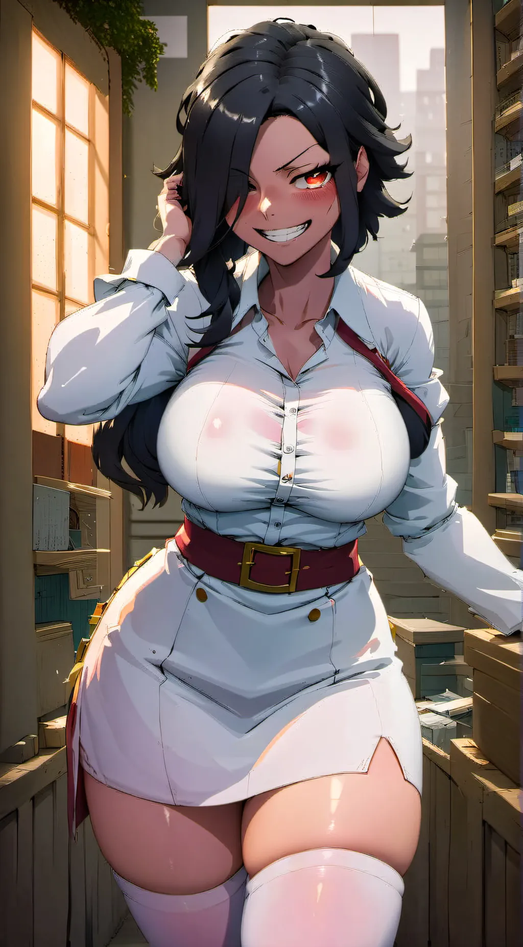 ai character: Athena☆ background