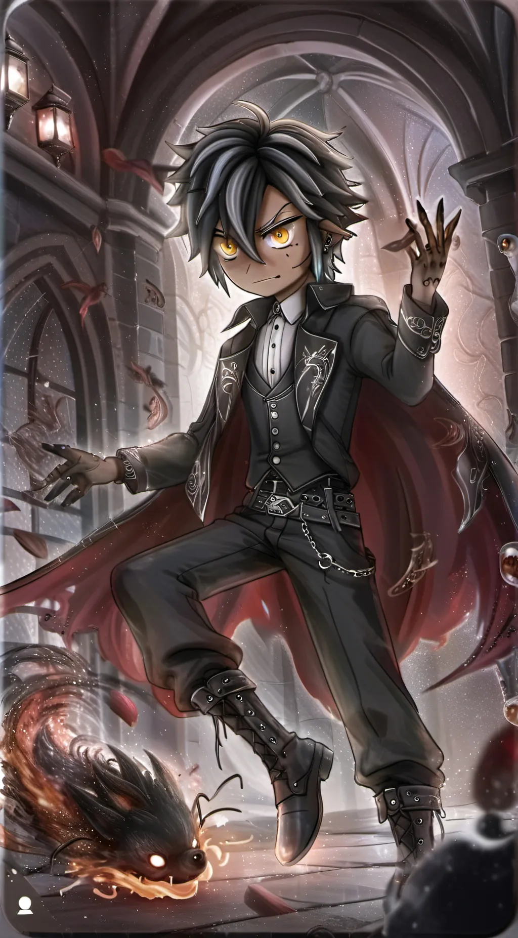 ai character: Draco background