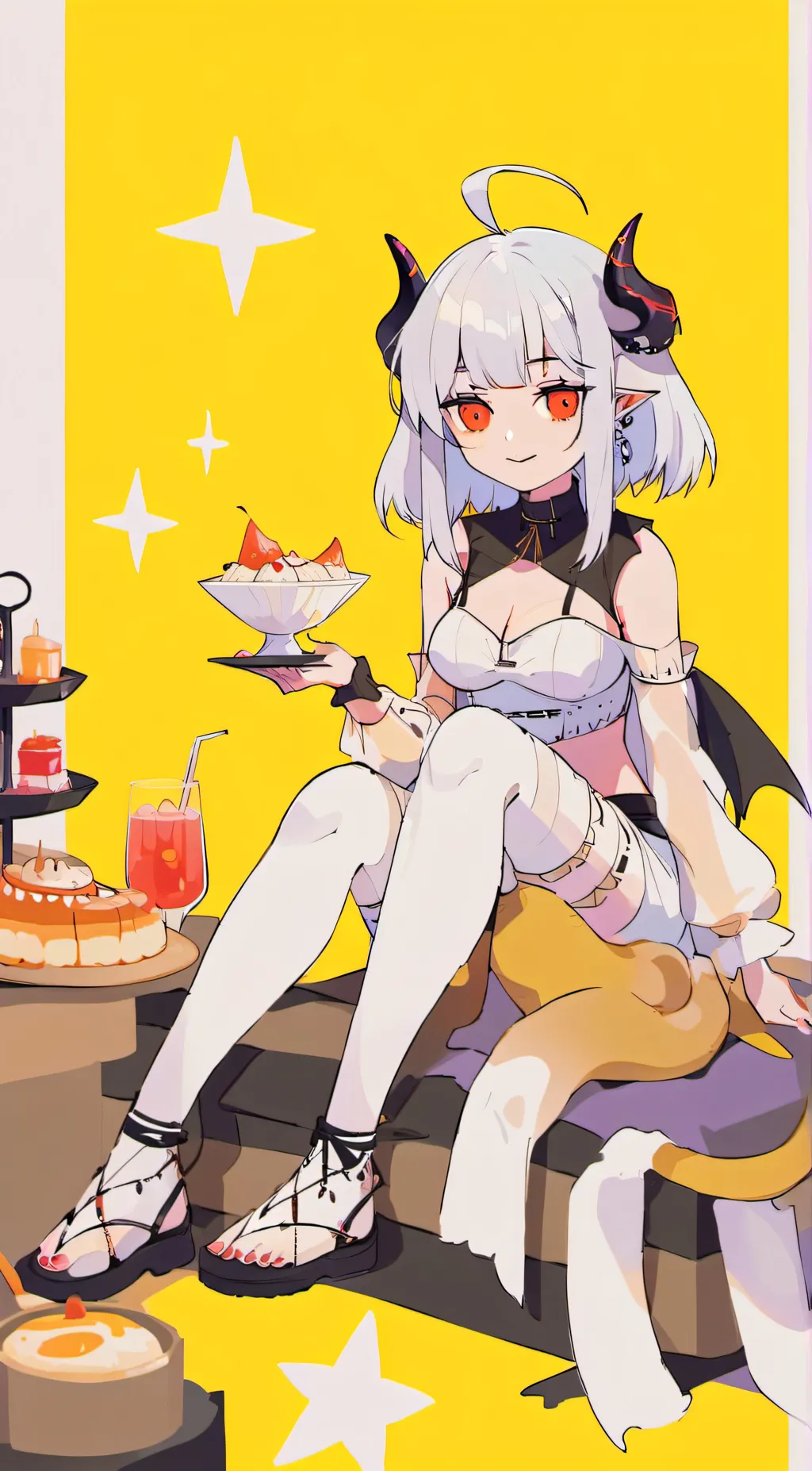 ai character: Iris background