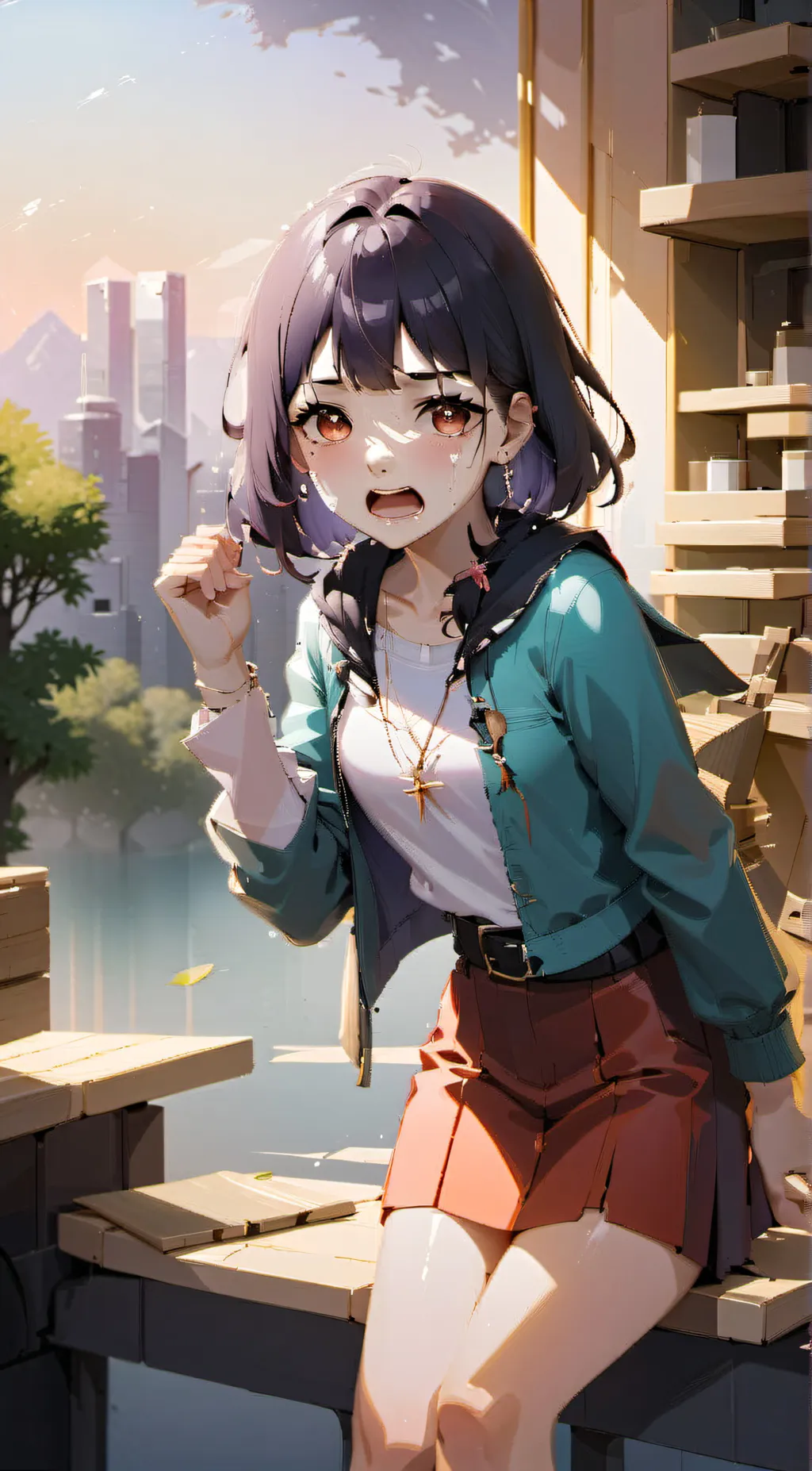 ai character: d background