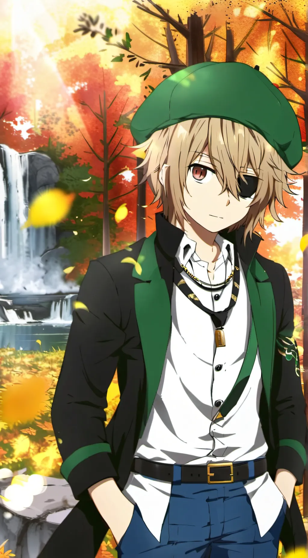 ai character: Michael.  background