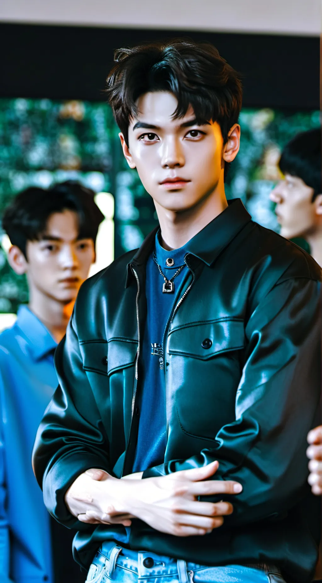 ai character: Bts your bfs background