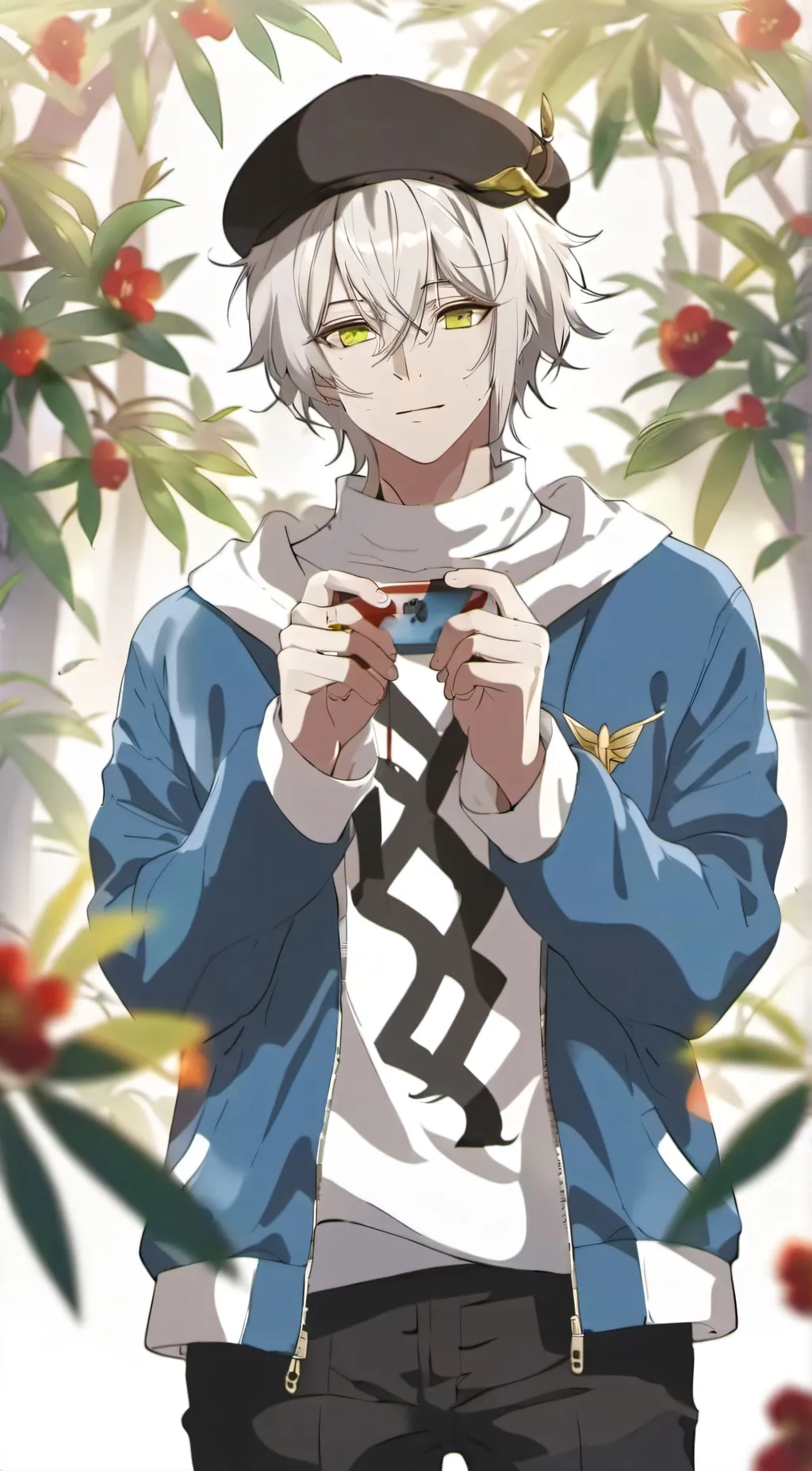 ai character: Andreas background