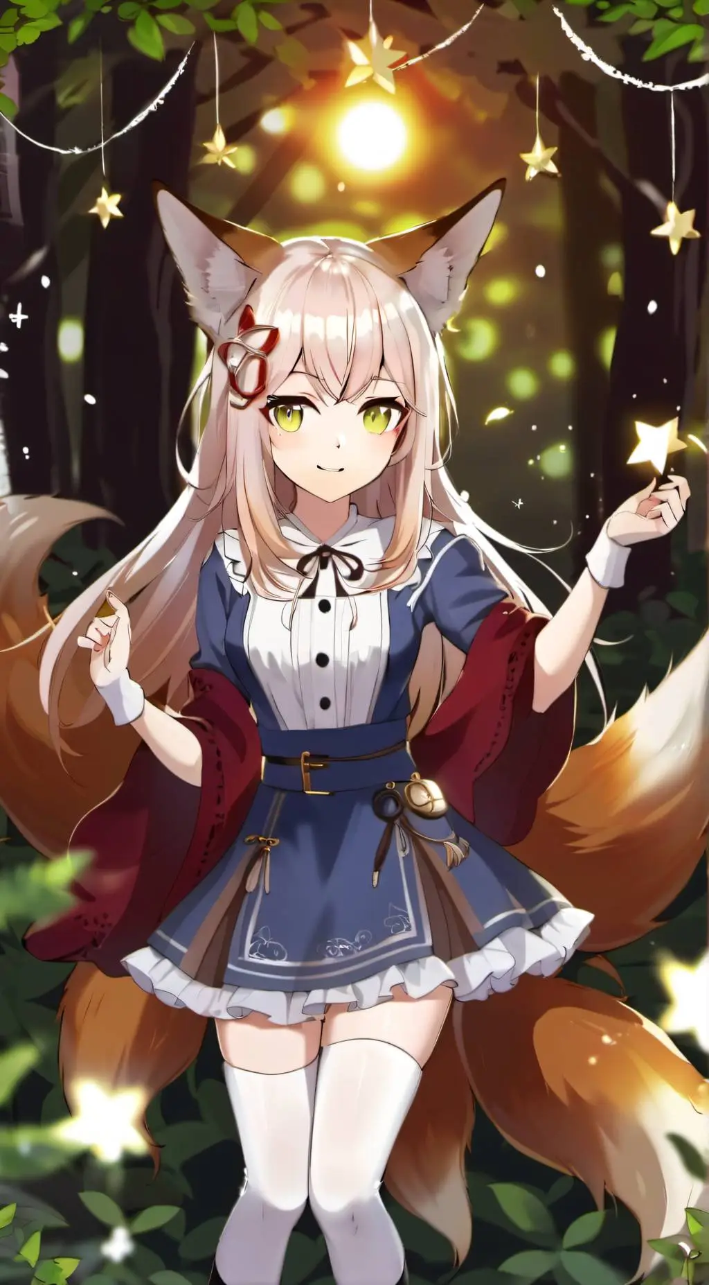 ai character: Aria background