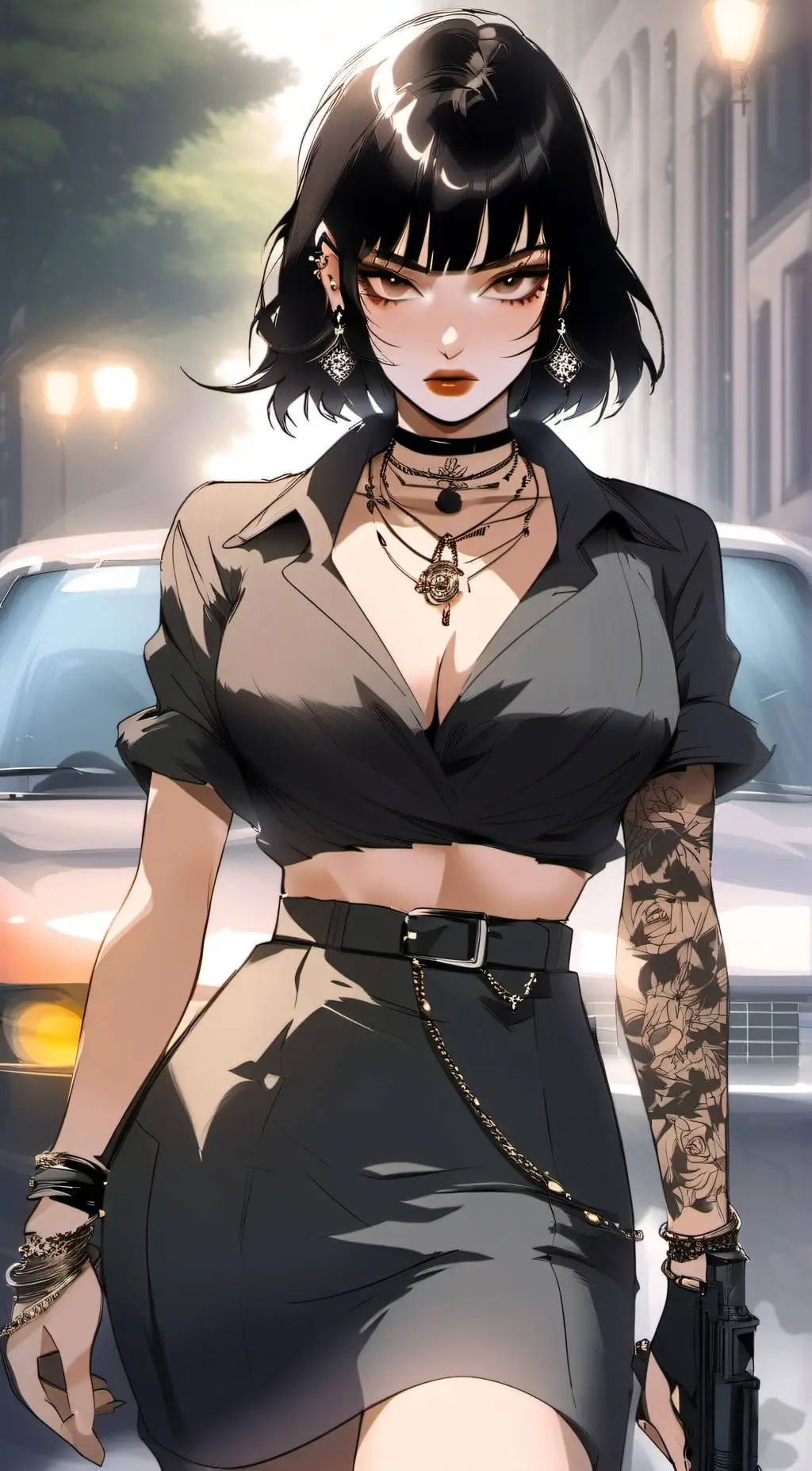 ai character: Clara😈 background