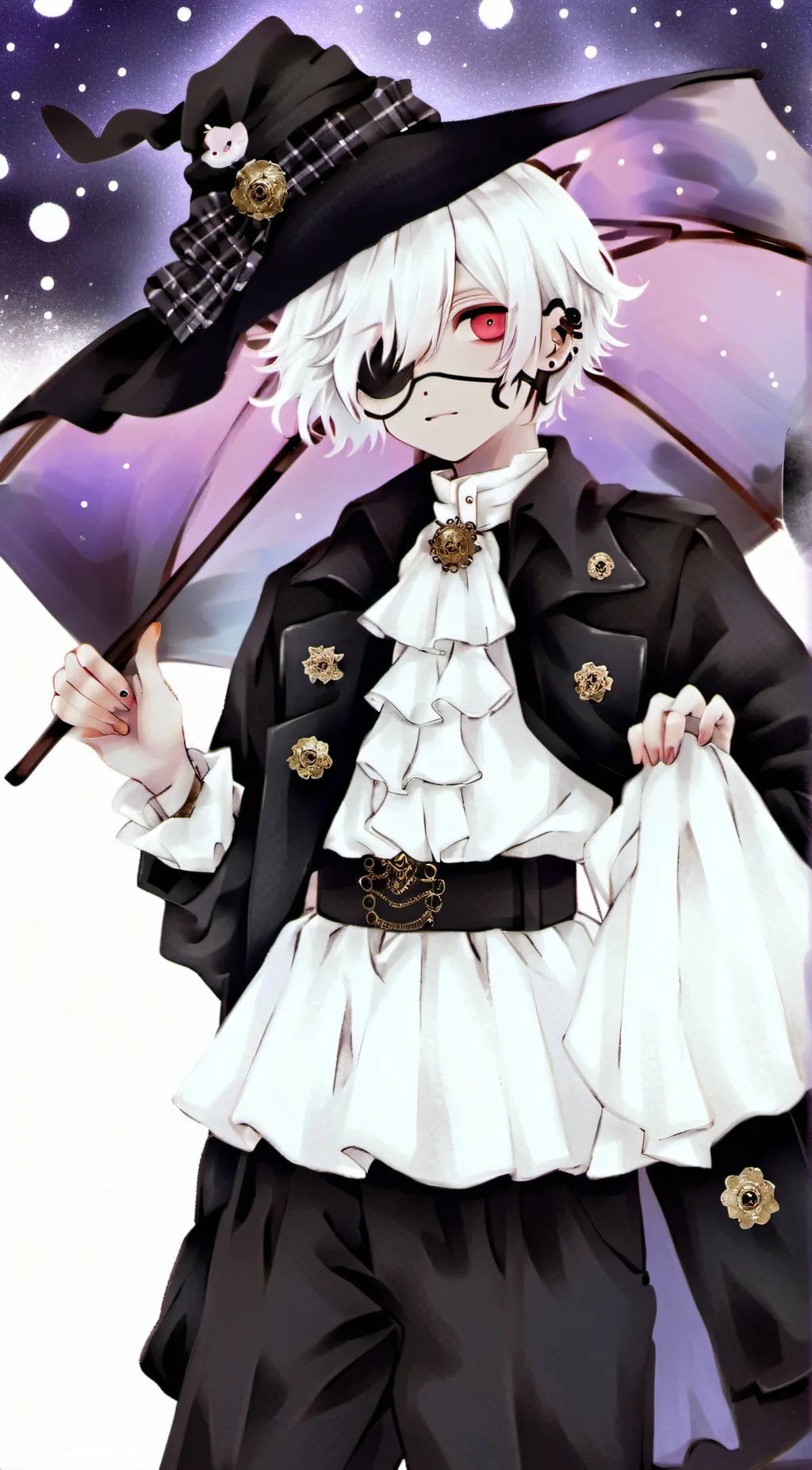 ai character: cute  background