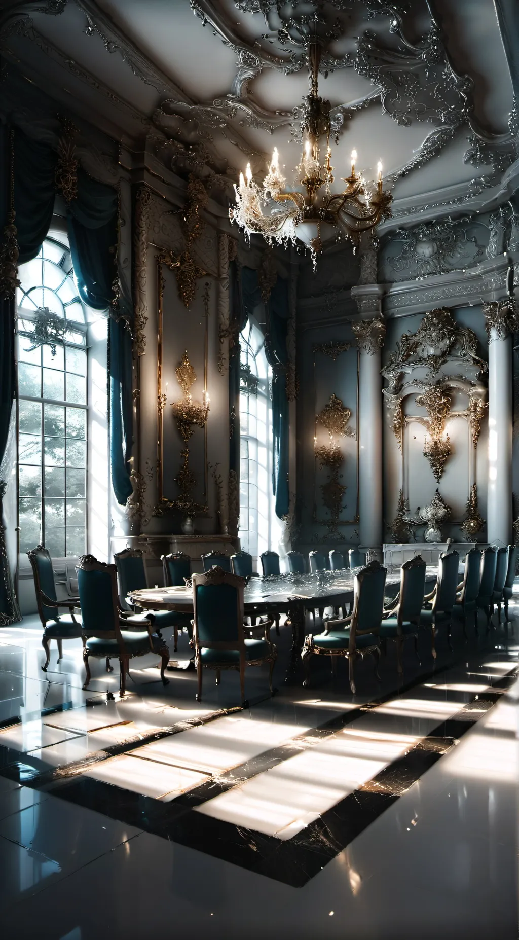 ai character: Overlord meeting background