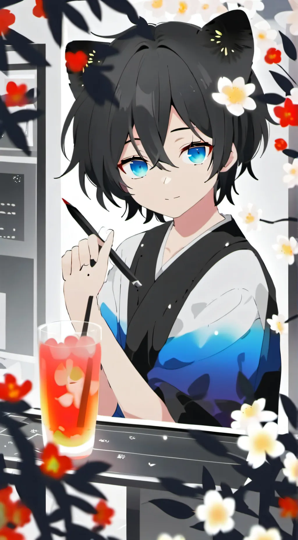 ai character: specially Russian  background