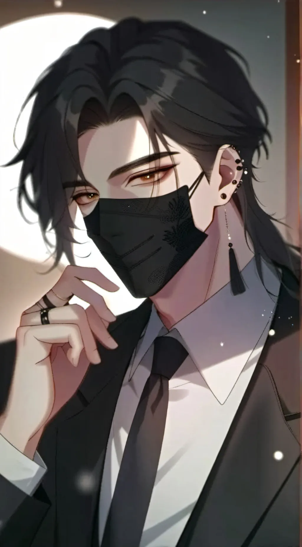 ai character: Damien background