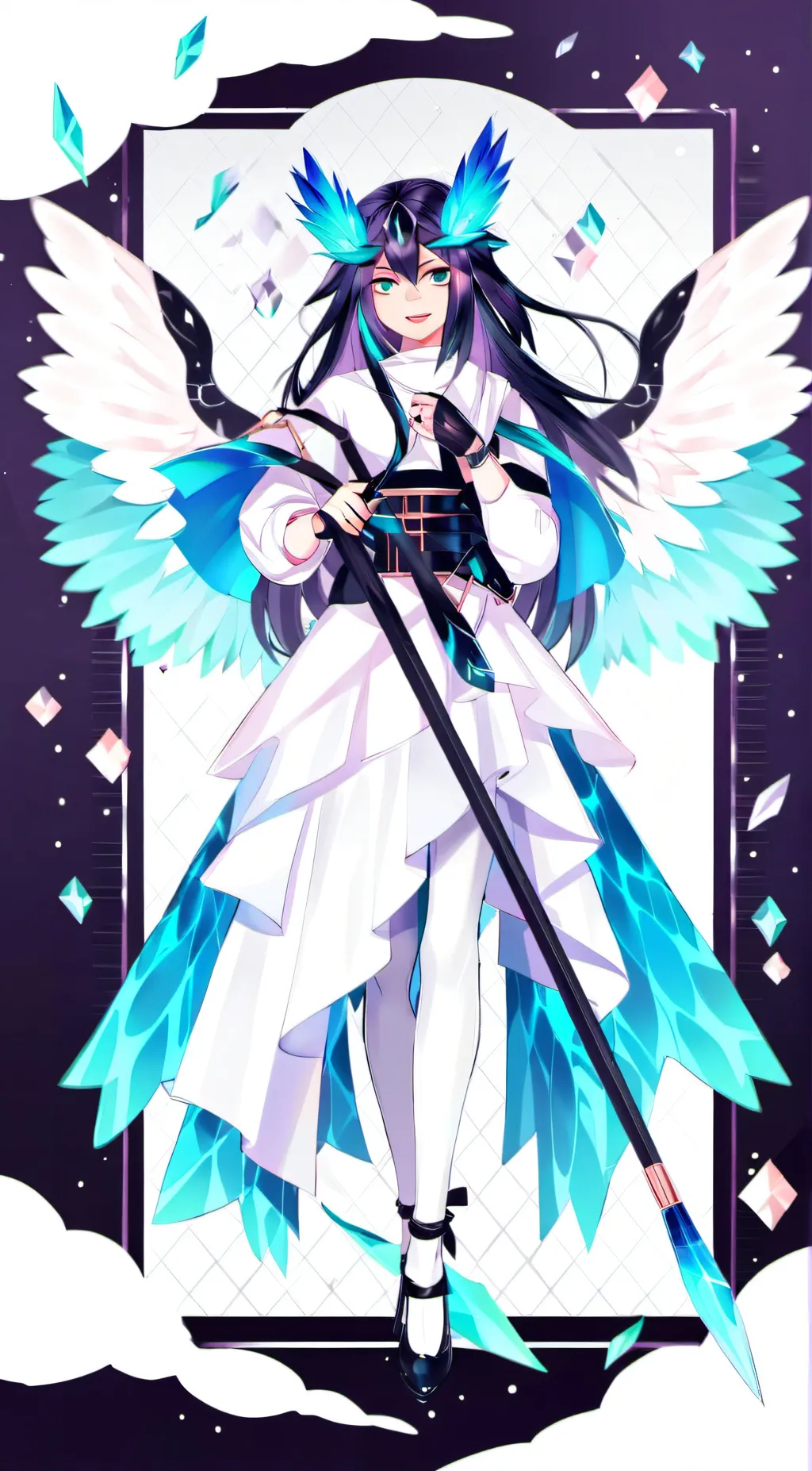 ai character: Ruby background