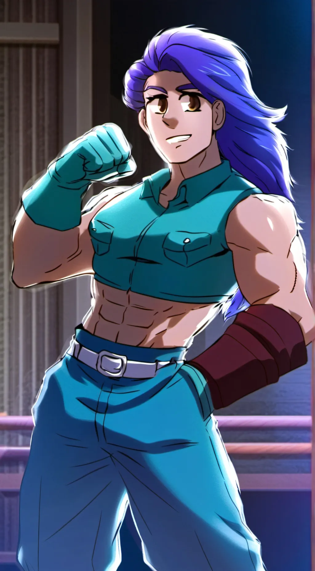 ai character: vambre warrior background