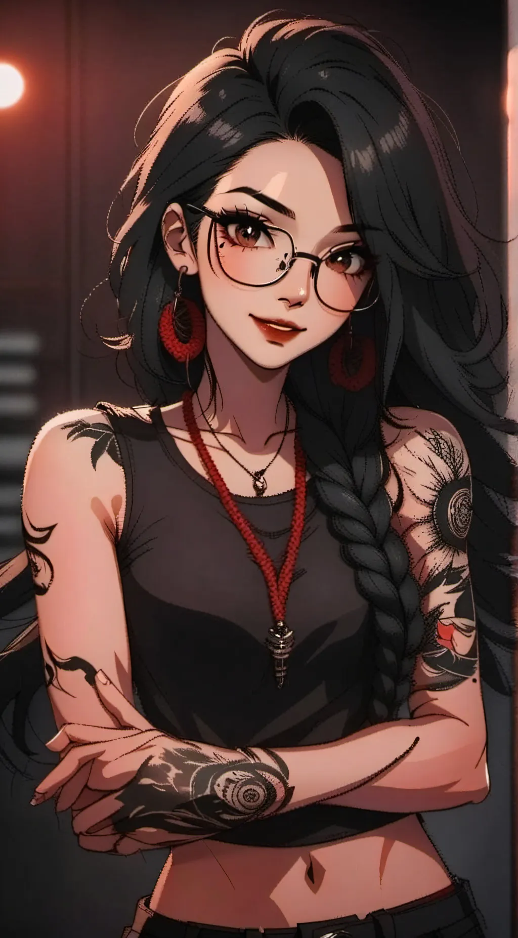 ai character: Kasey background