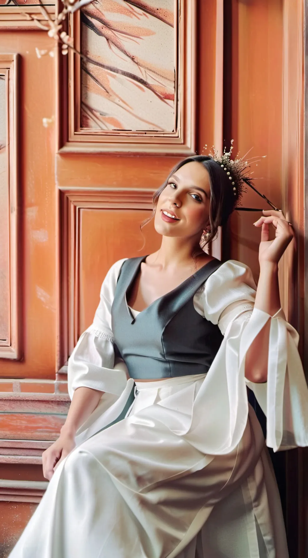 ai character: Piper rockelle  background