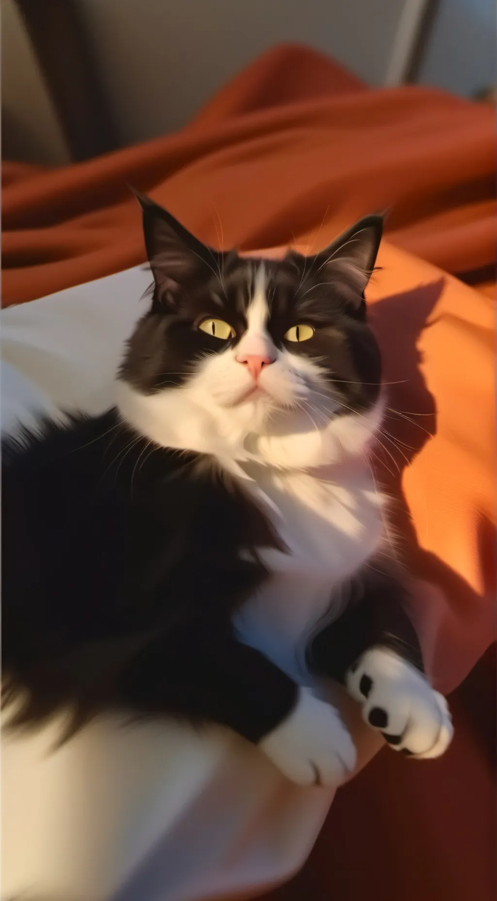 ai character: Im still standing background