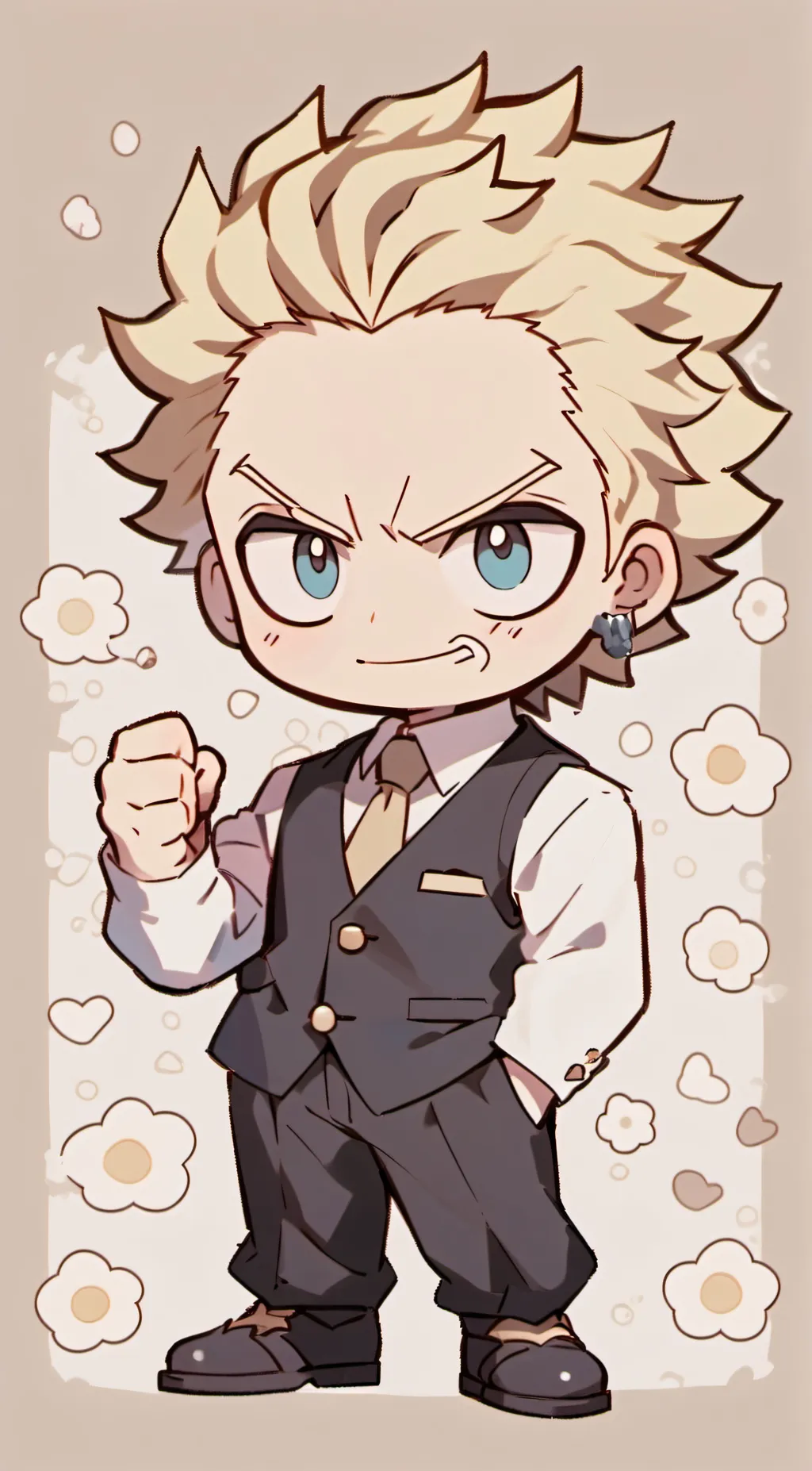 ai character: All Might  background