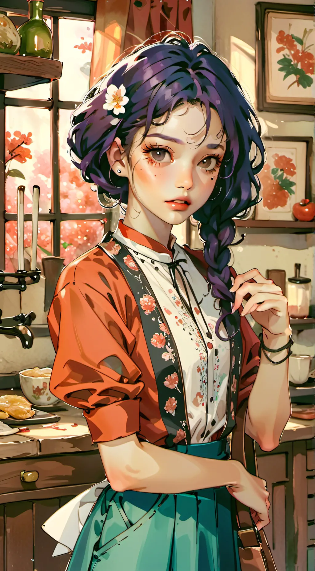 ai character: Sierra background