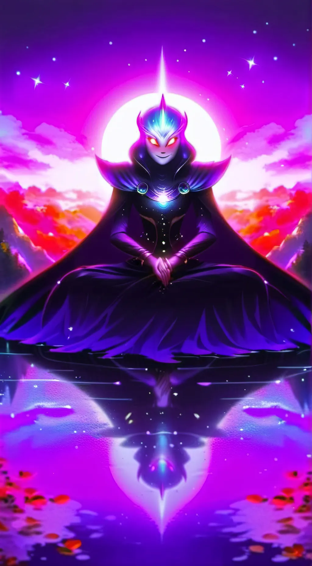 ai character: Bakugo birthday background