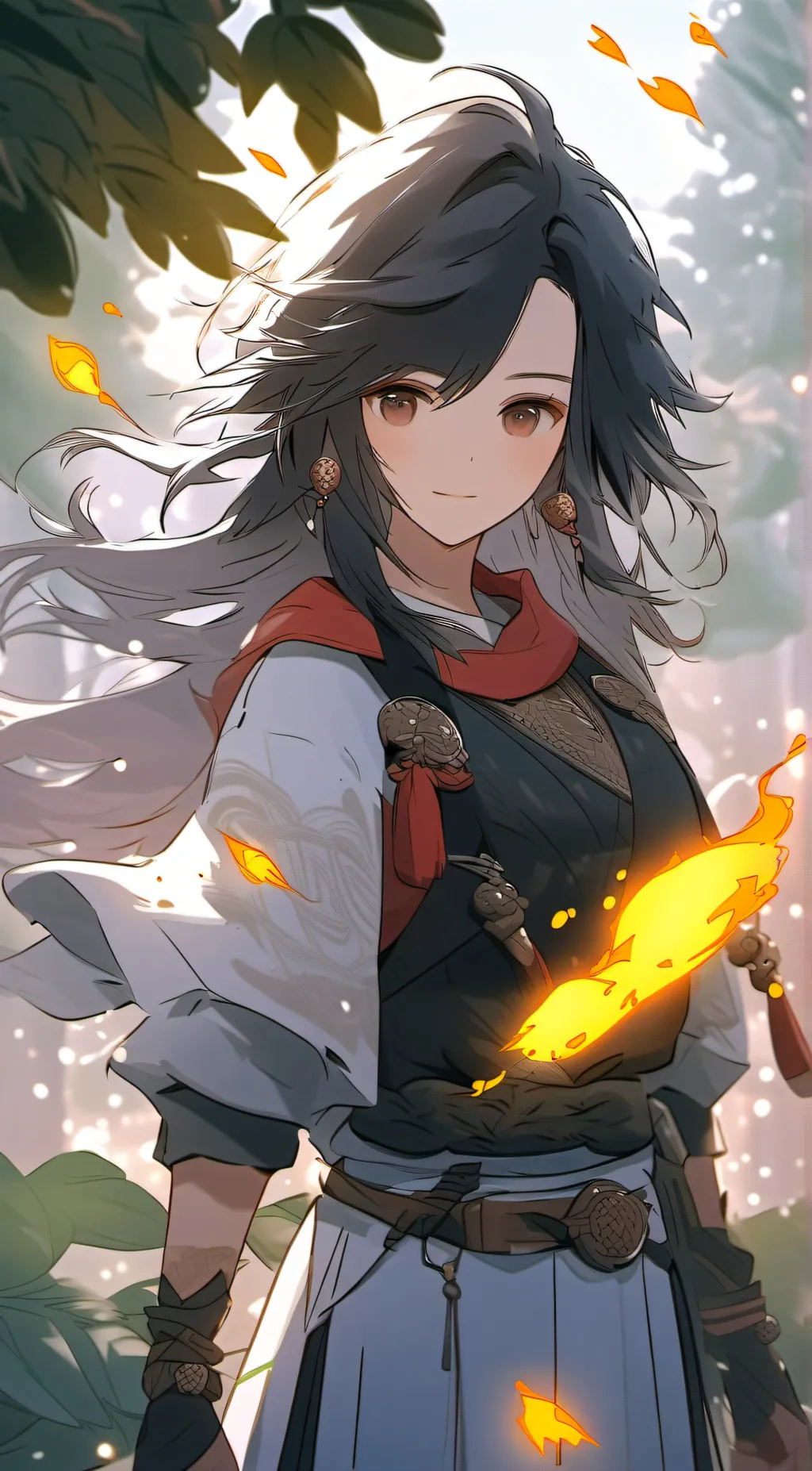 ai character: Hally background