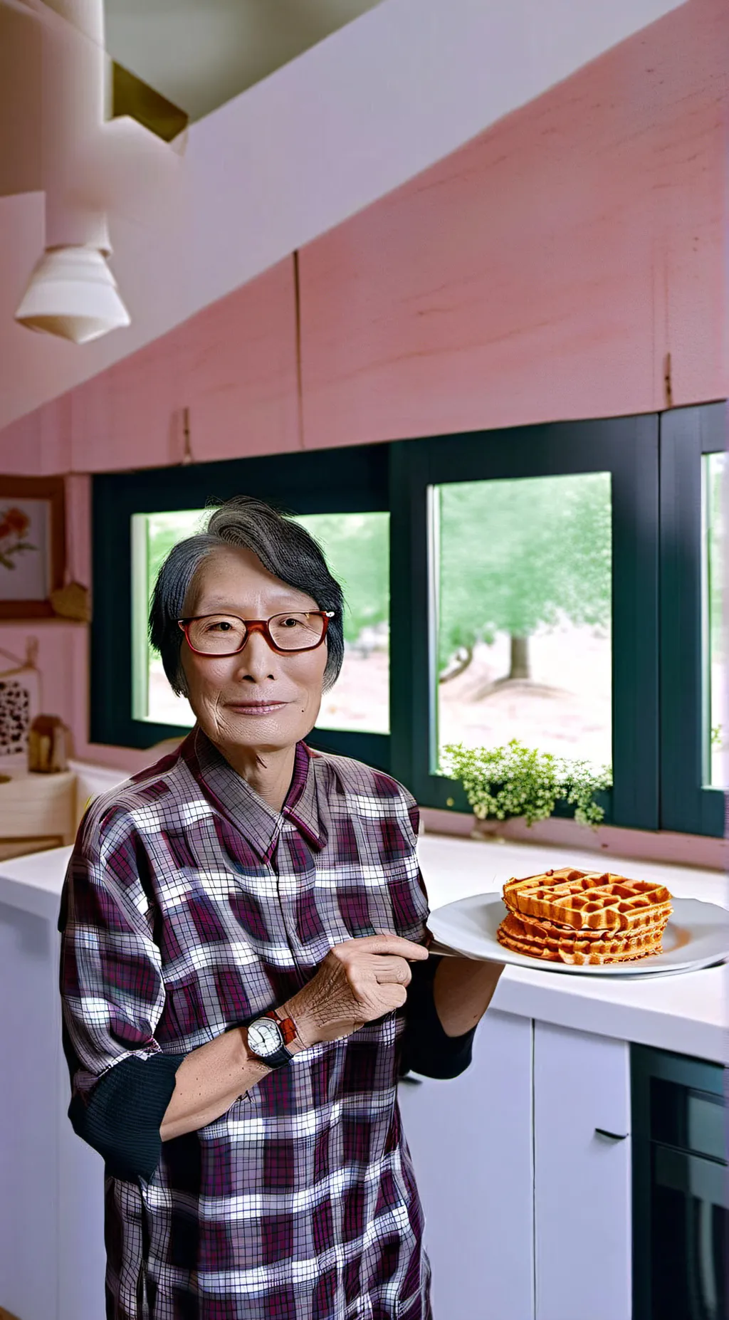 ai character: cooking with Layla background