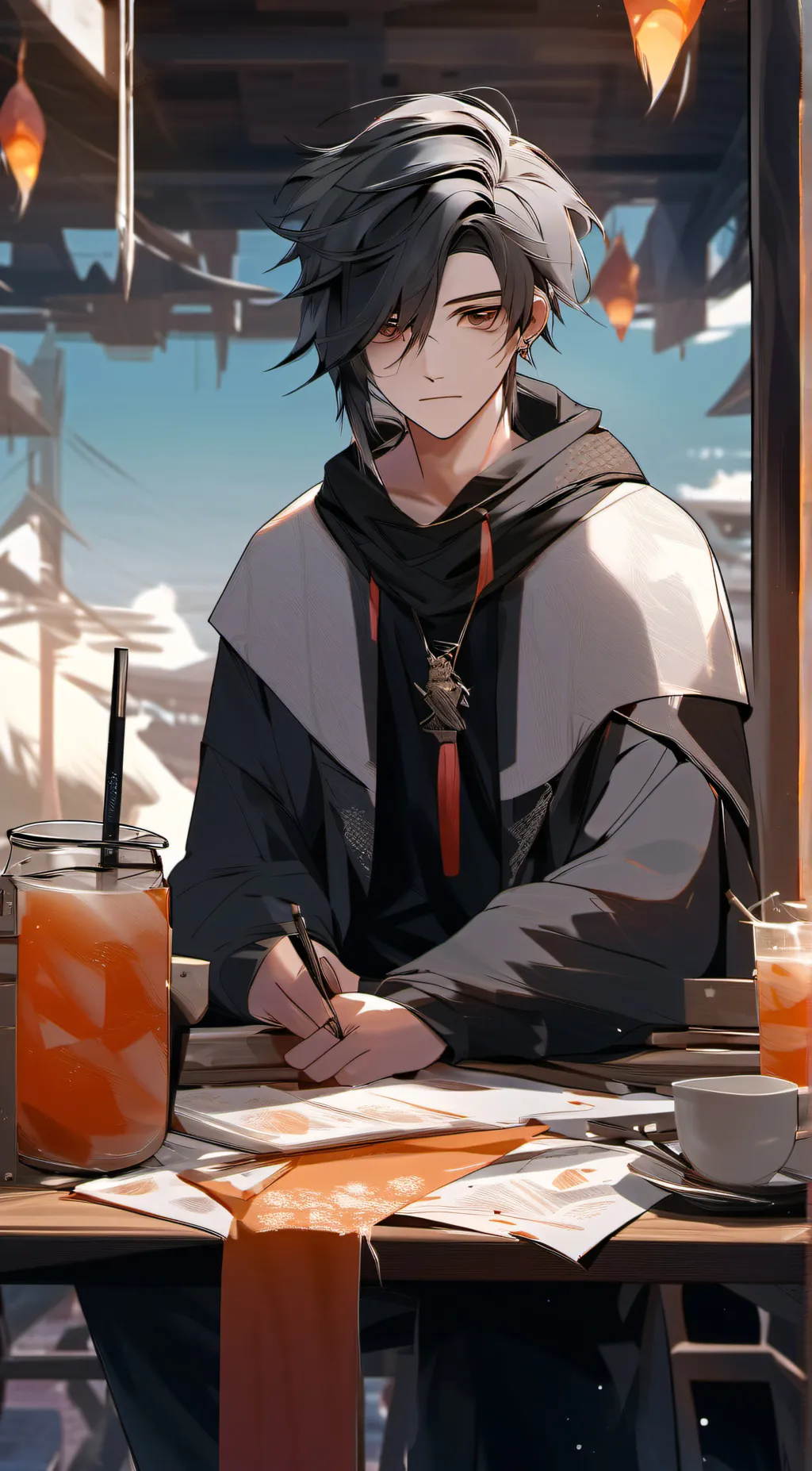 ai character: Zedro background