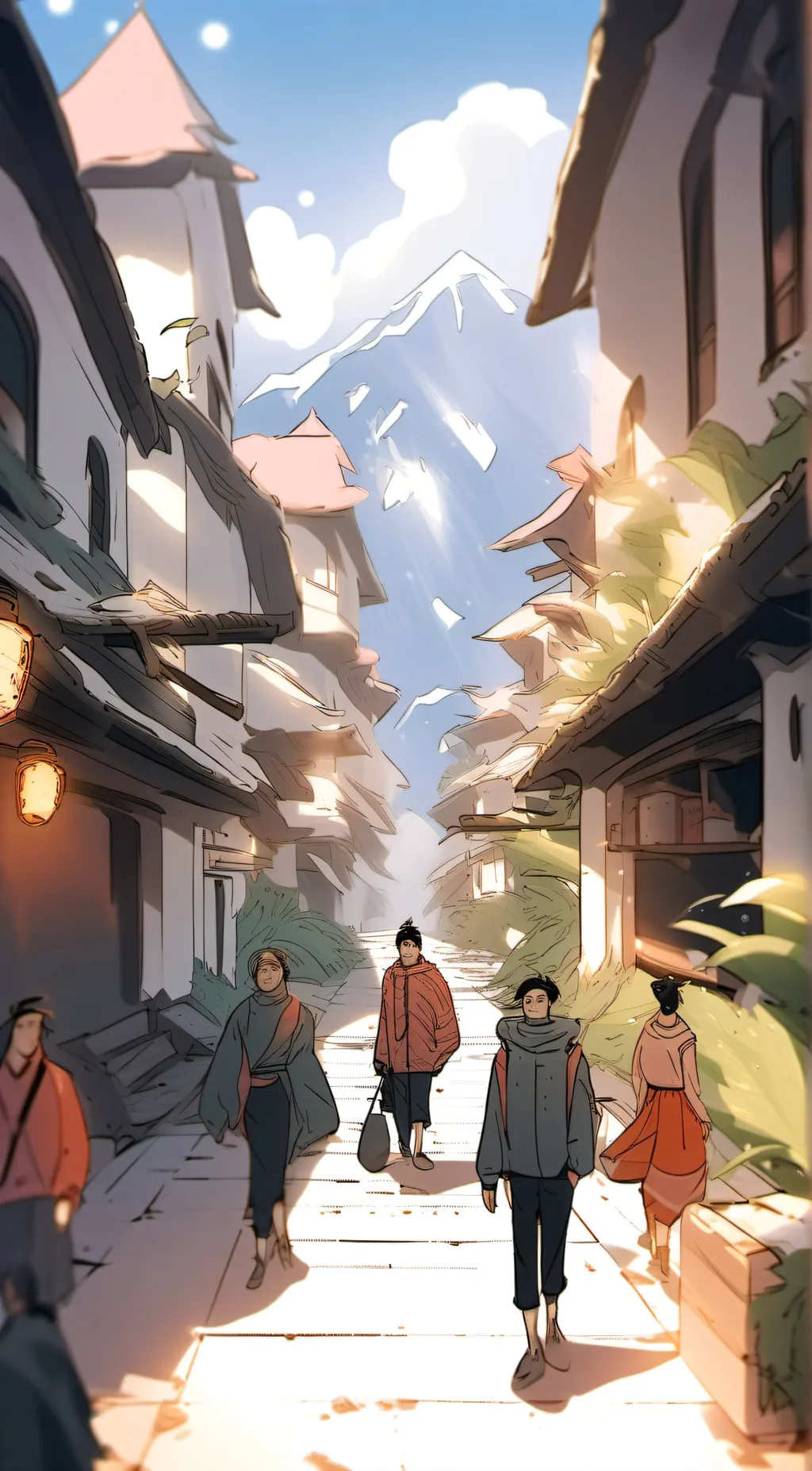 ai character: JD AND JOVEN background