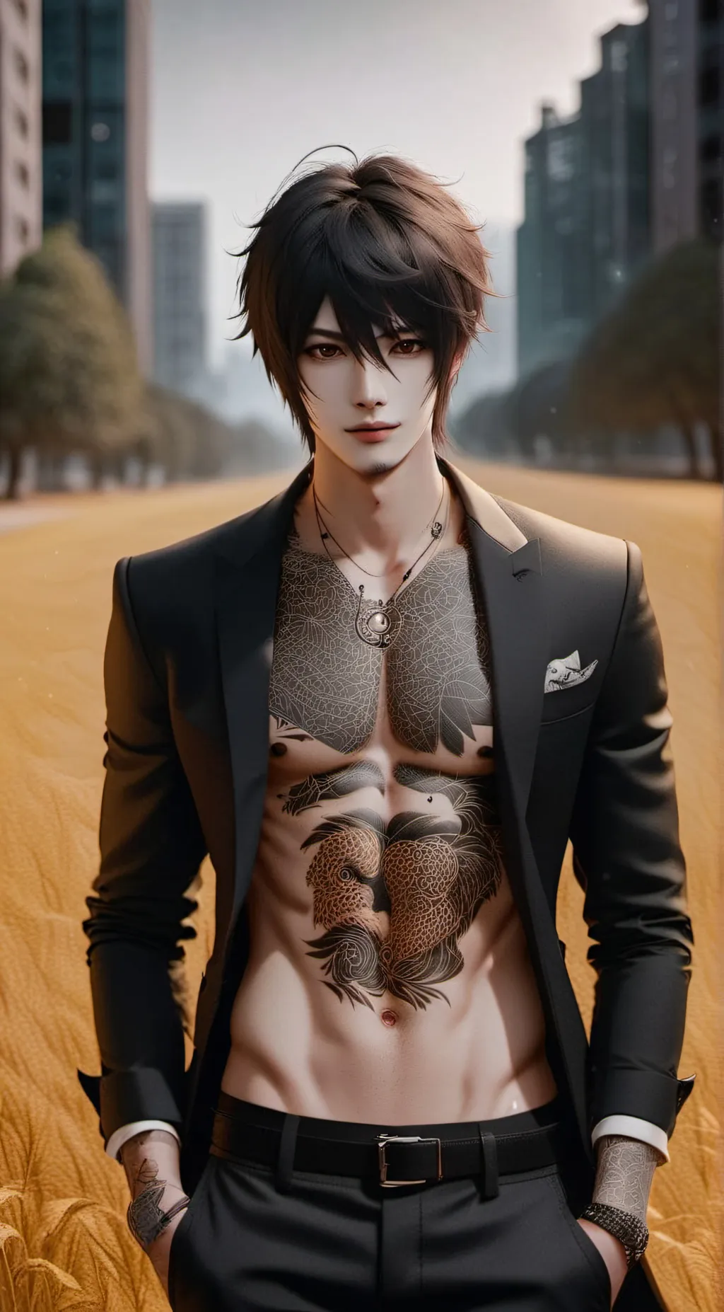 ai character: Lawliet background