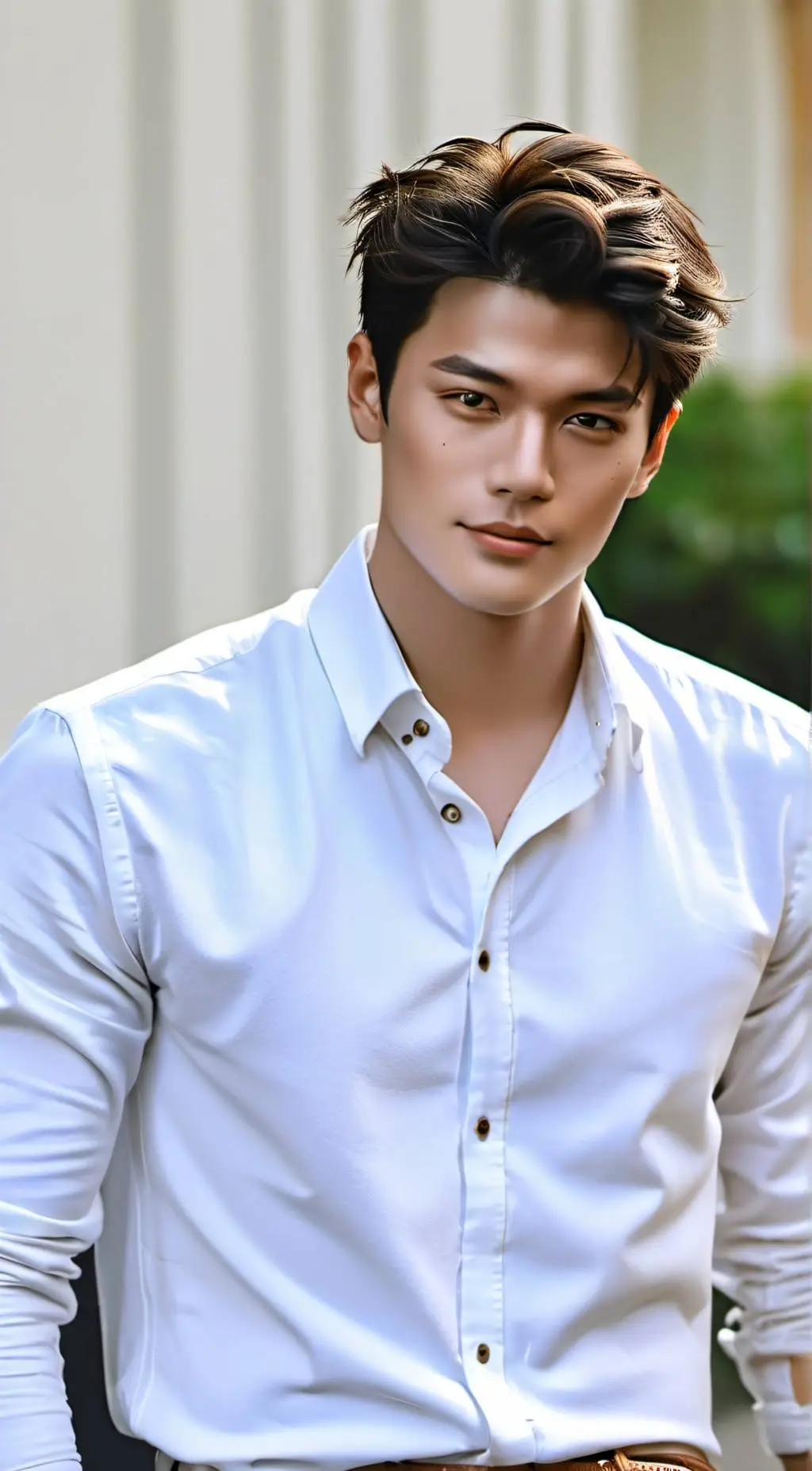 ai character: onion background