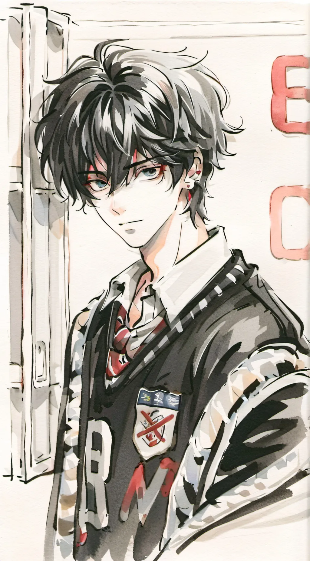 ai character: derek♡ background