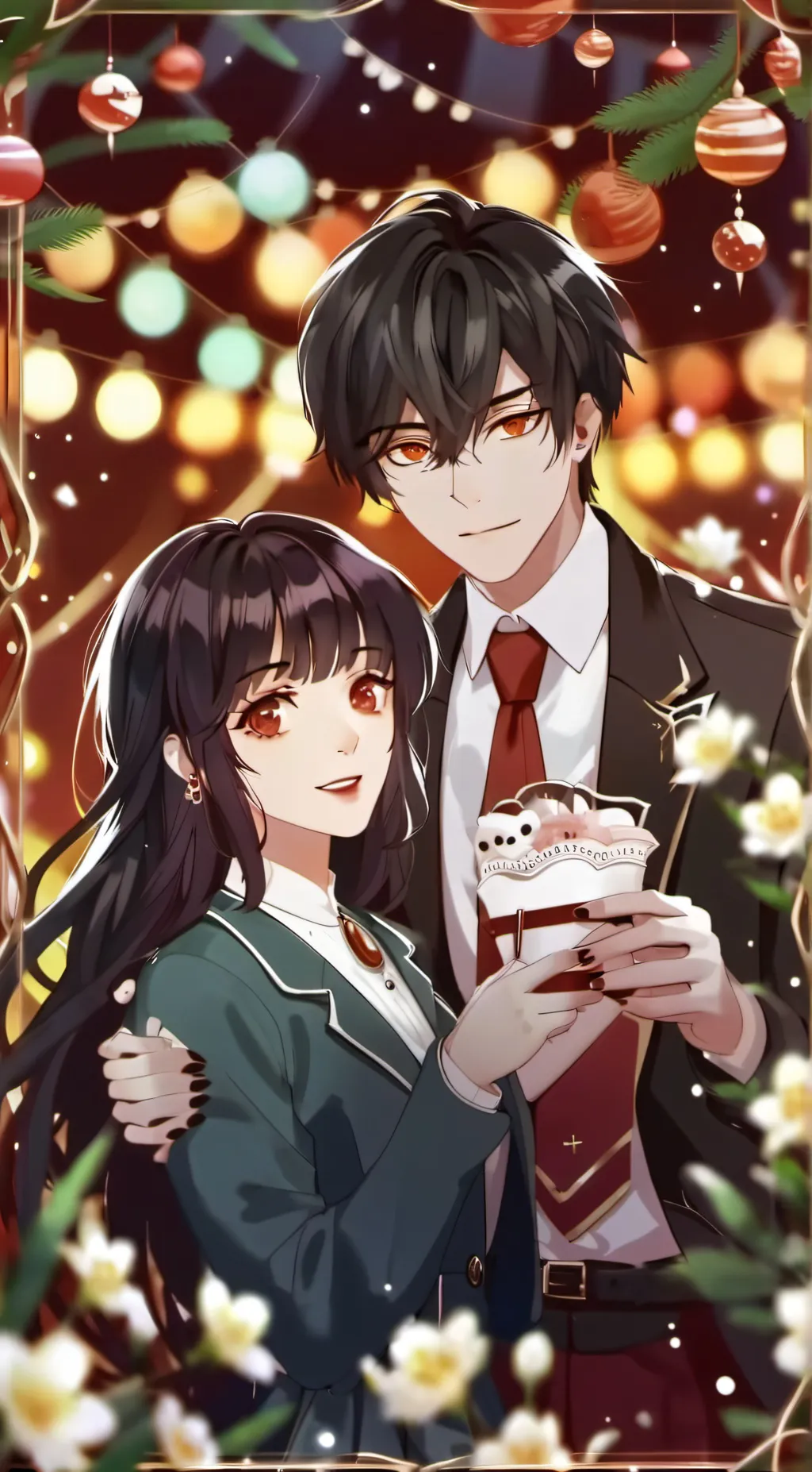 ai character: Ameila And Alex background