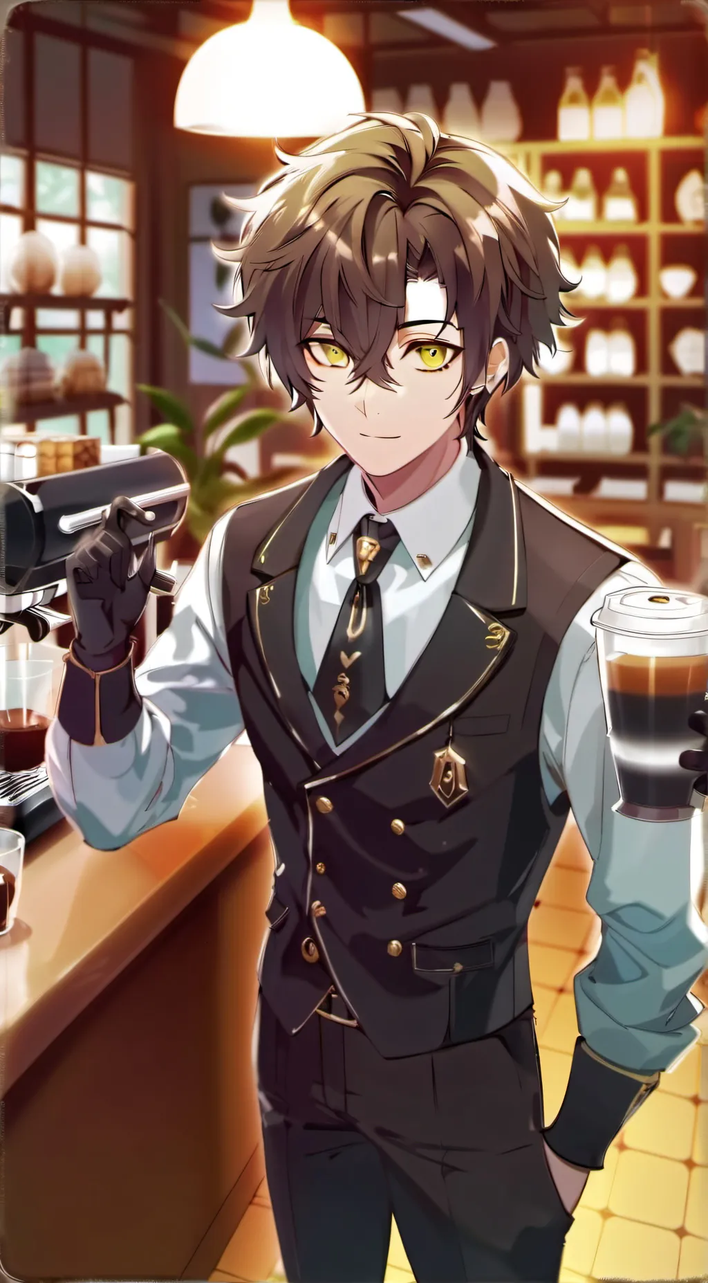 ai character: Pierre Louis background