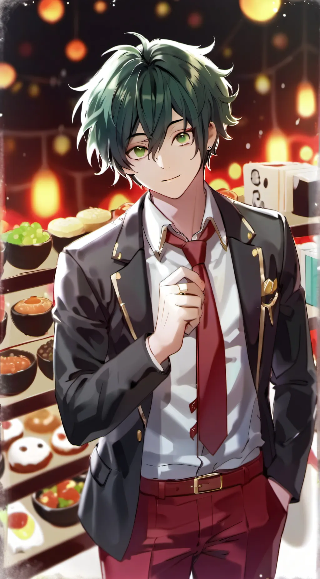 ai character: deku background