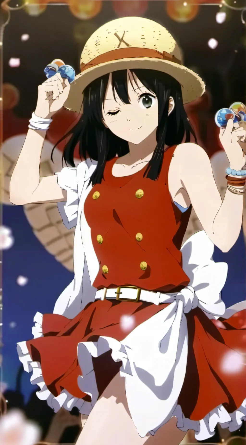 ai character: nico robin background