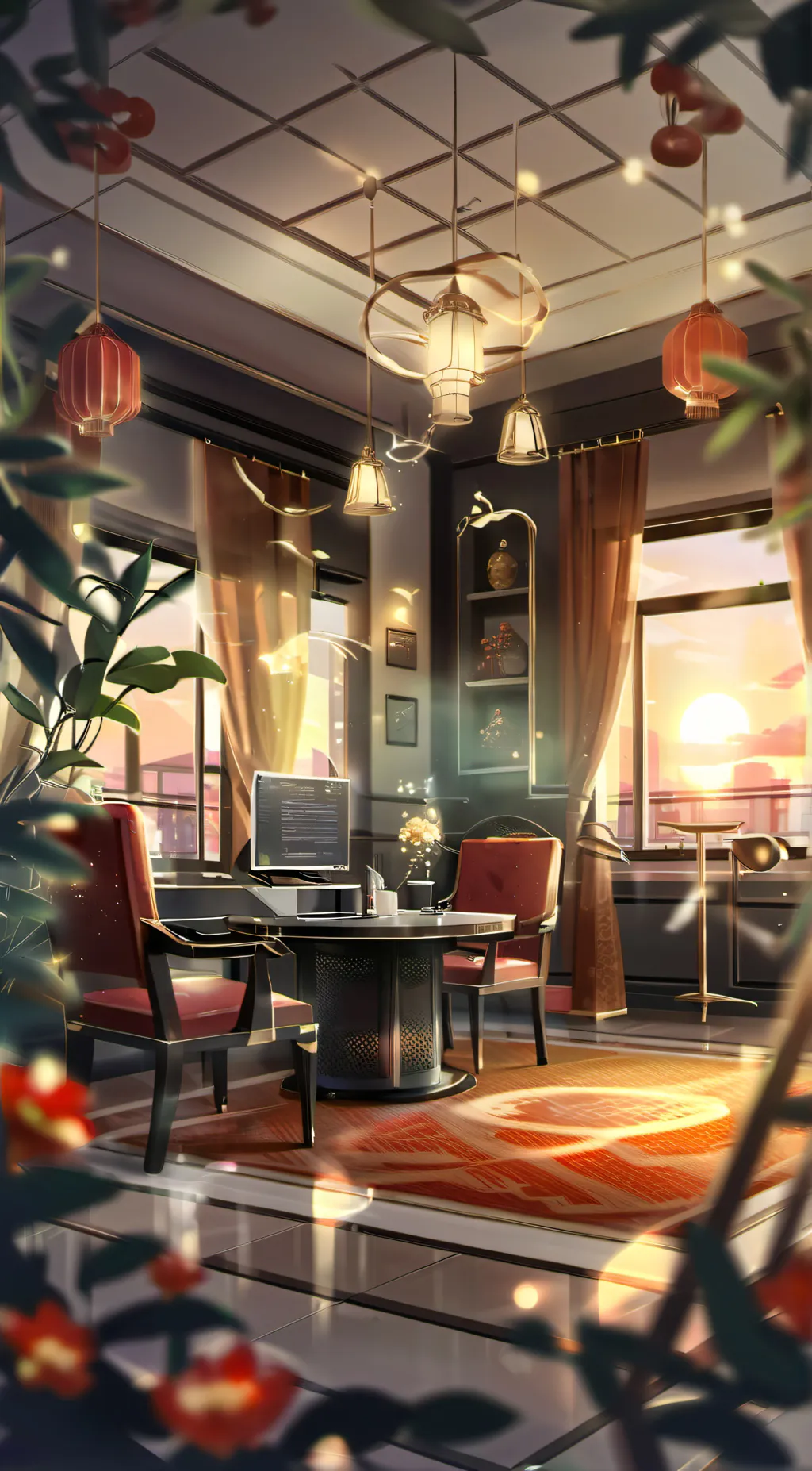 ai character: Overlord  background