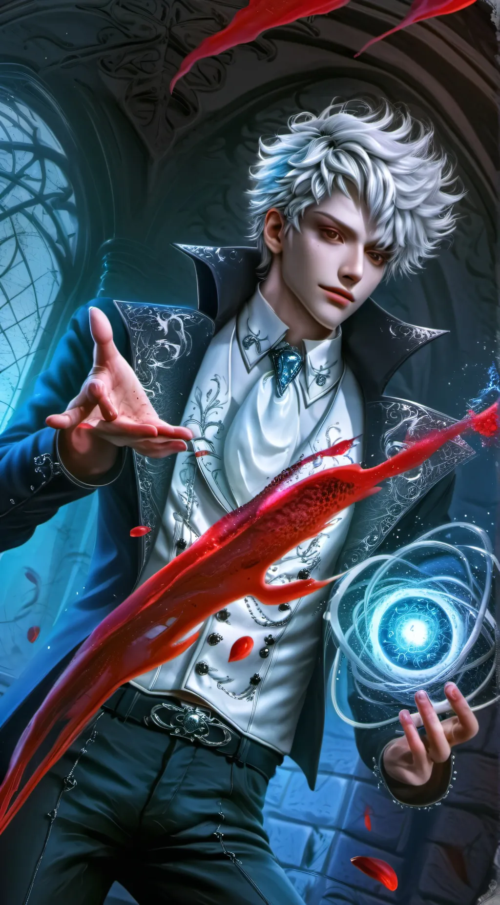 ai character: Demon background