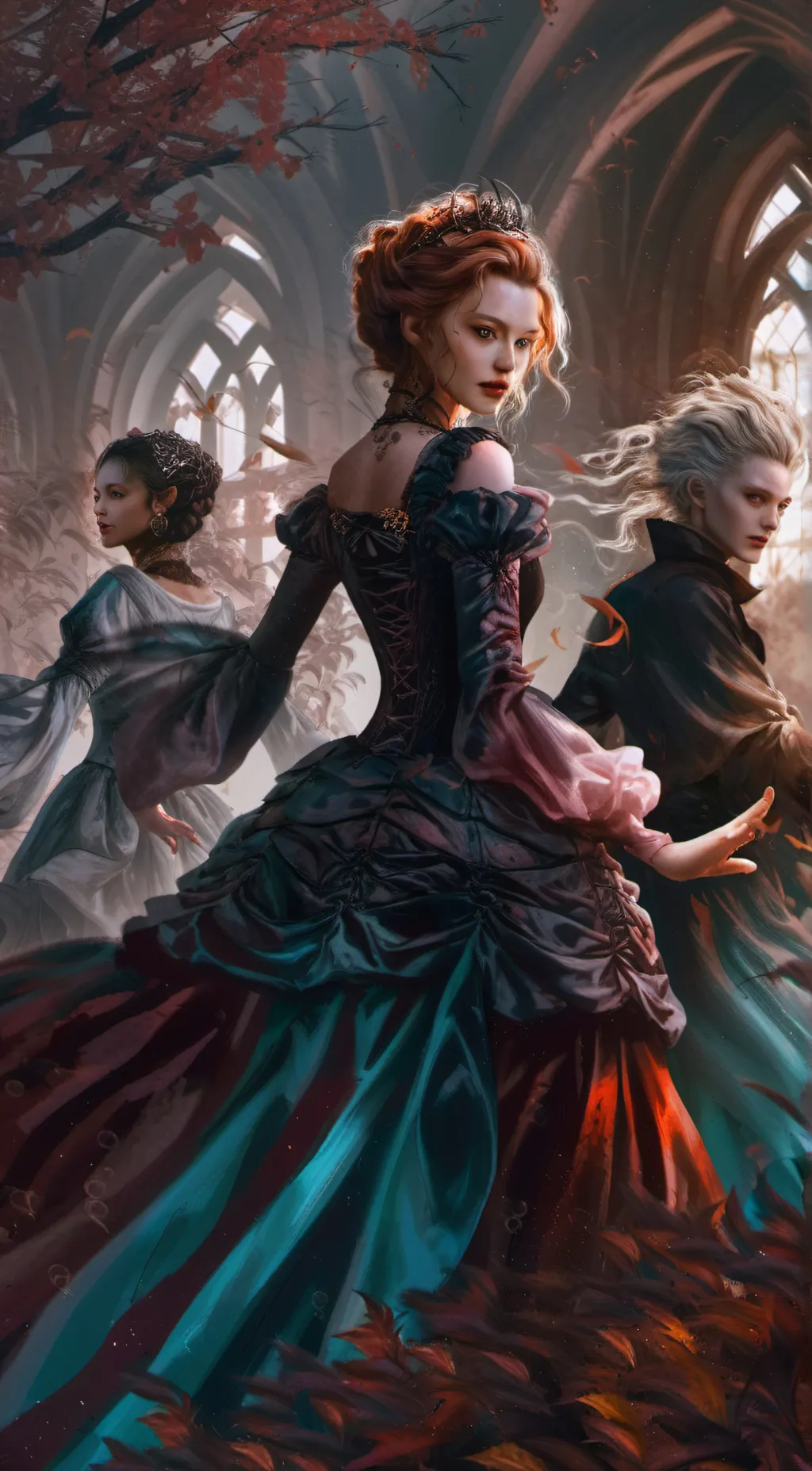 ai character: Witcher wizard background