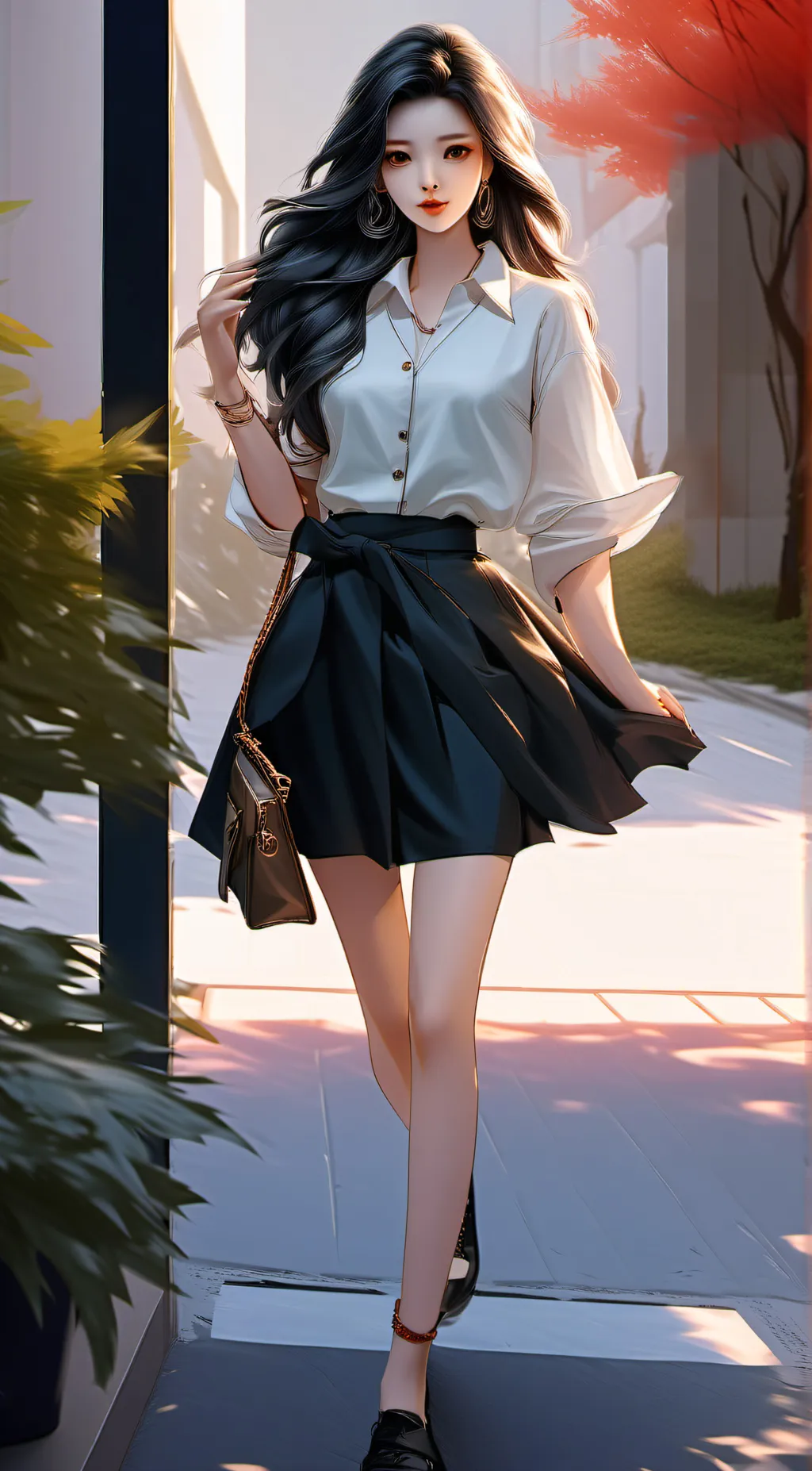 ai character: alexa background