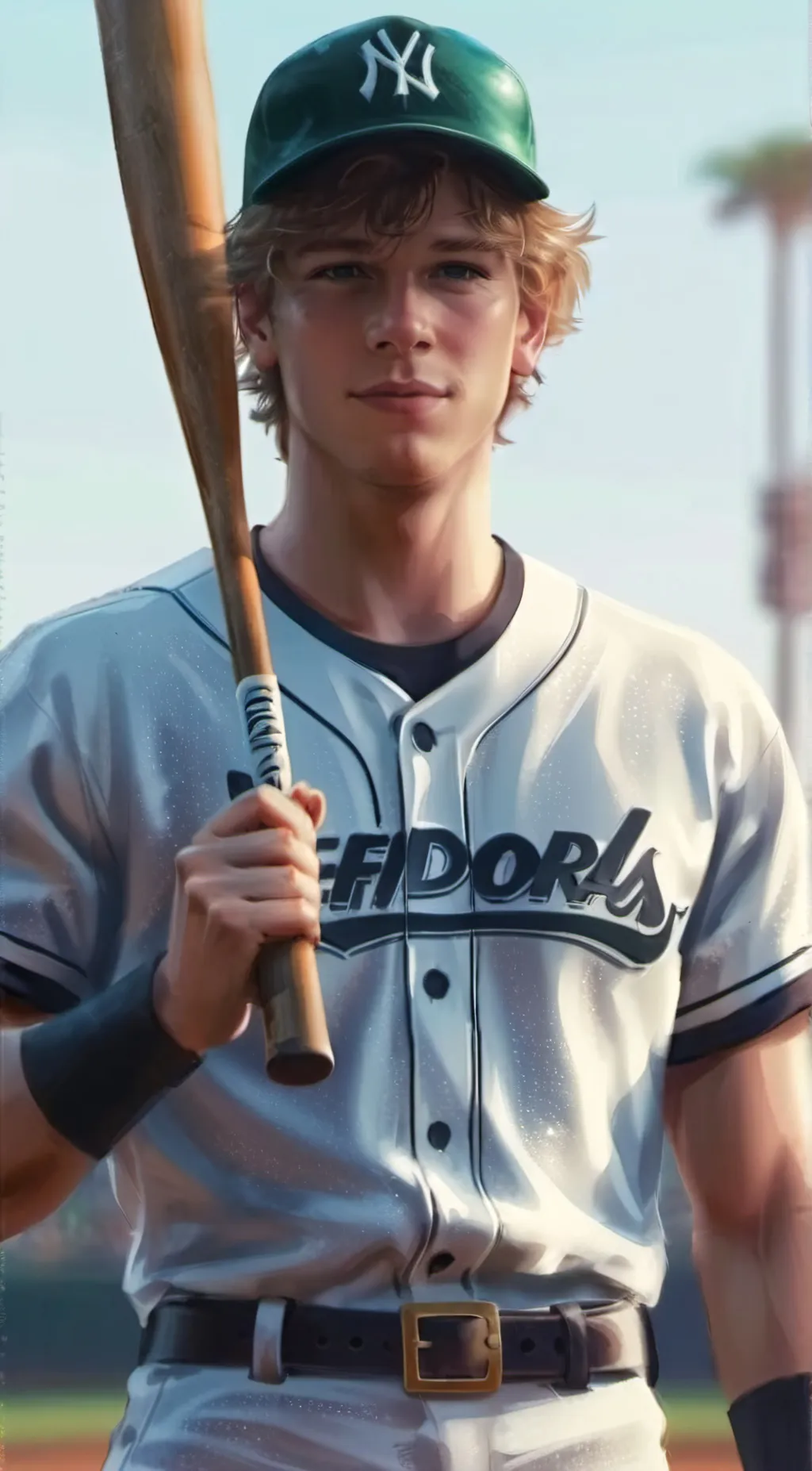 ai character: Austin  background