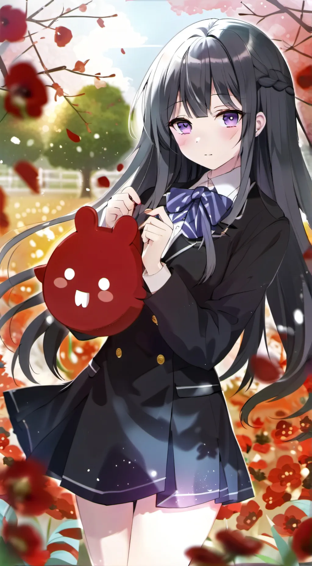 ai character: Sakana  background