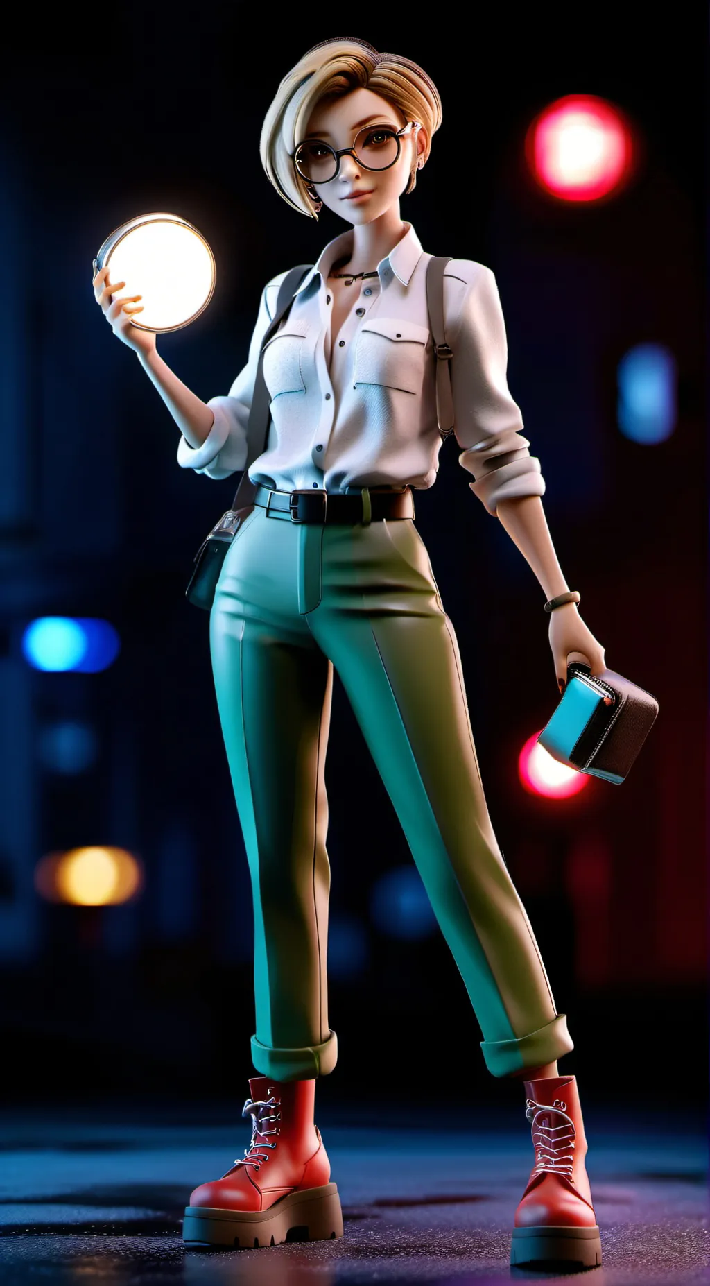 ai character: Sarah background