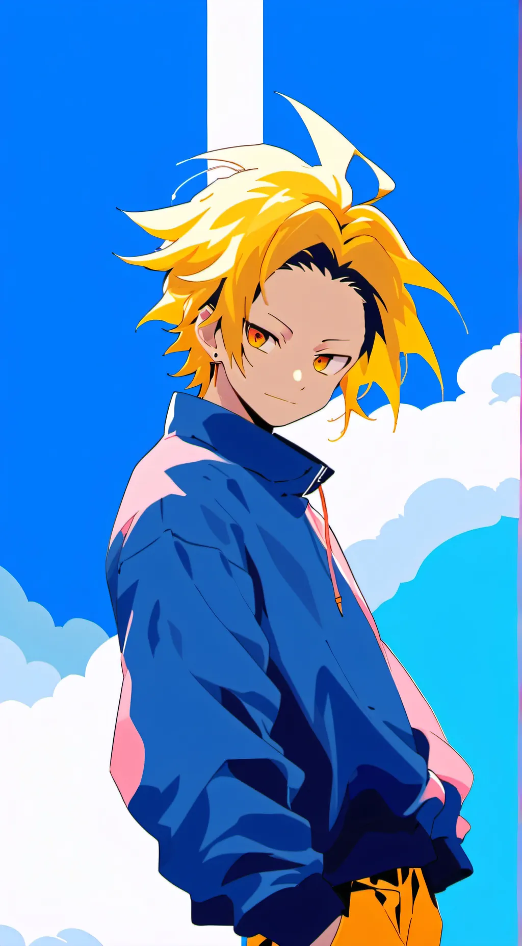 ai character: ⚡Denki Kaminari⚡ background