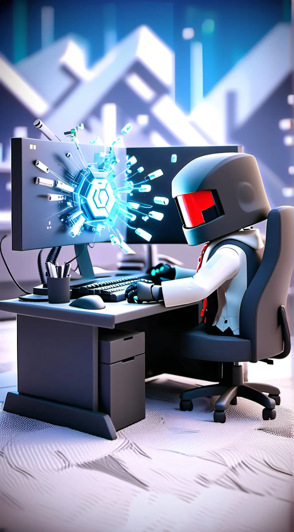 ai character: Databrawl background