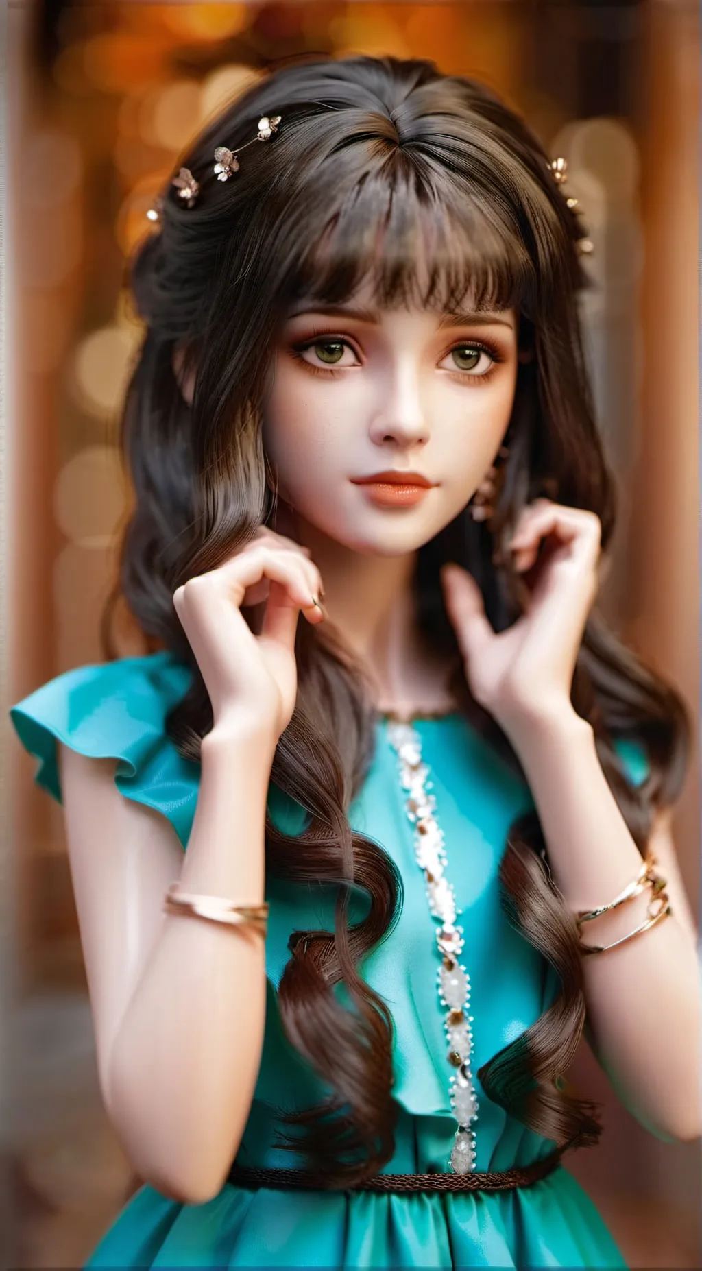 ai character: Annabelle  background