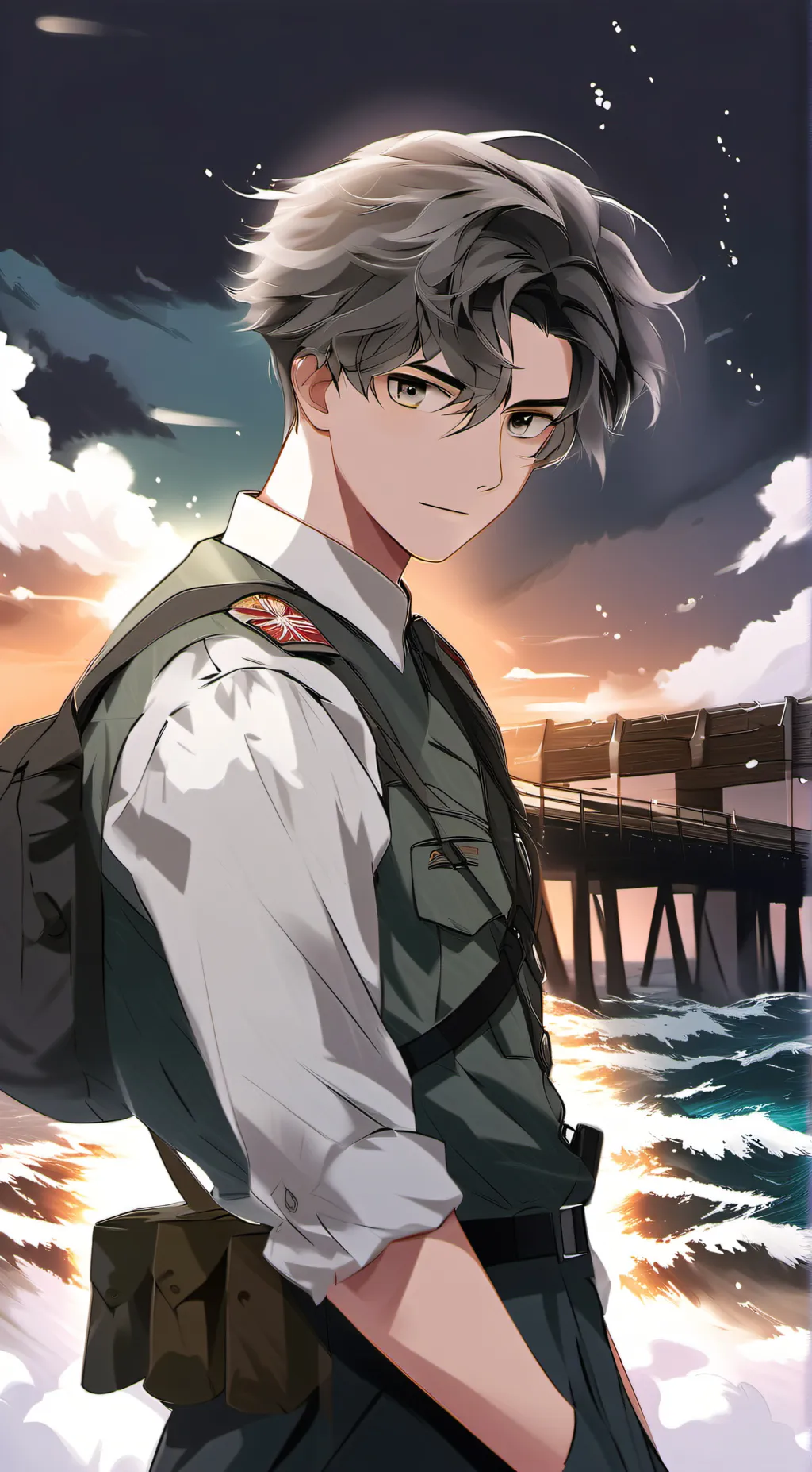 ai character: Alfred frick background