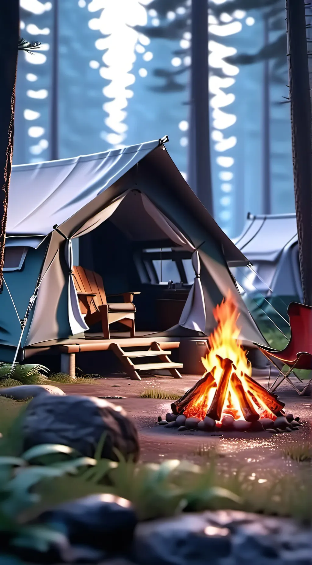 ai character: Your summer  background