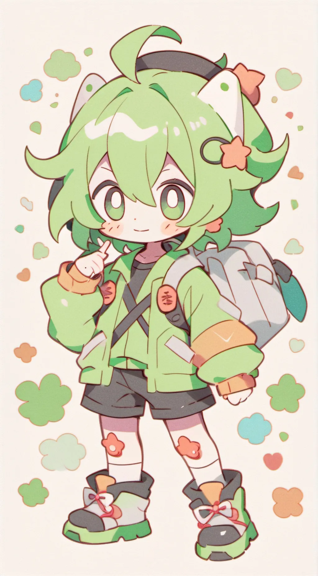 ai character: Muichiro  background