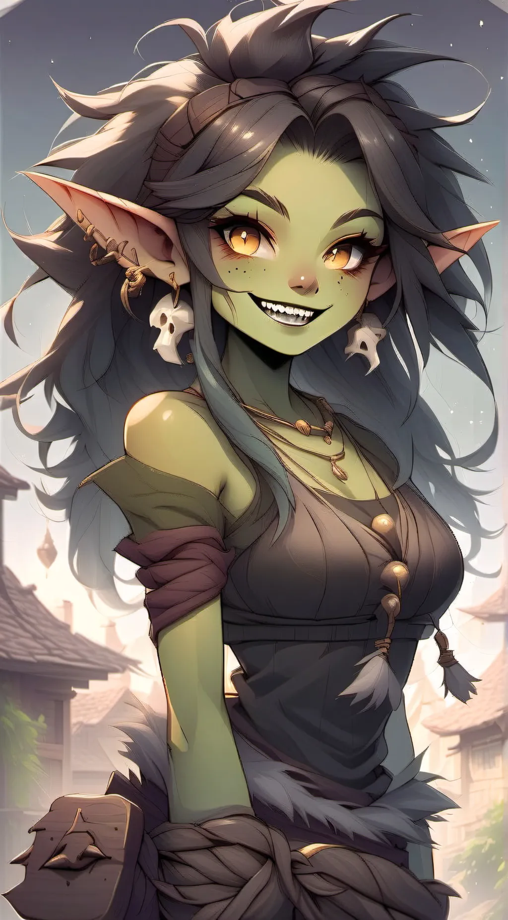 ai character: Goblin gf background