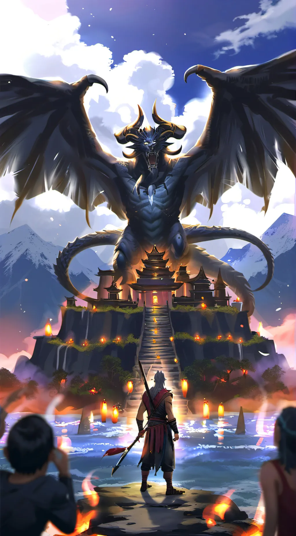 ai character: the divine beast background