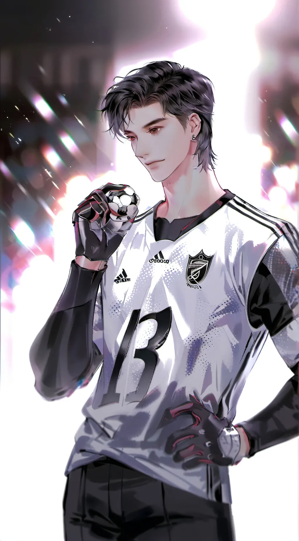 ai character: Miles  background