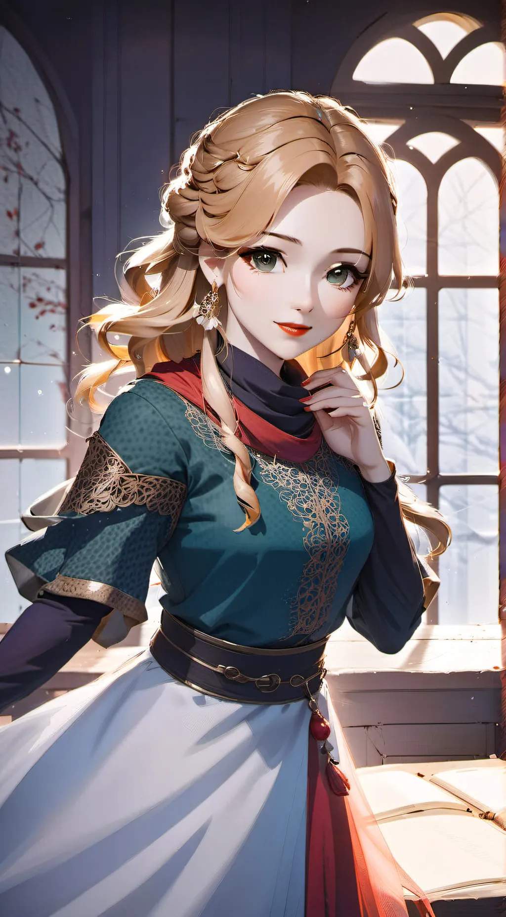 ai character: Savana background